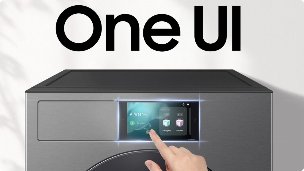 Samsung porta One UI anche negli elettrodomestici: 7 anni di aggiornamenti garantiti